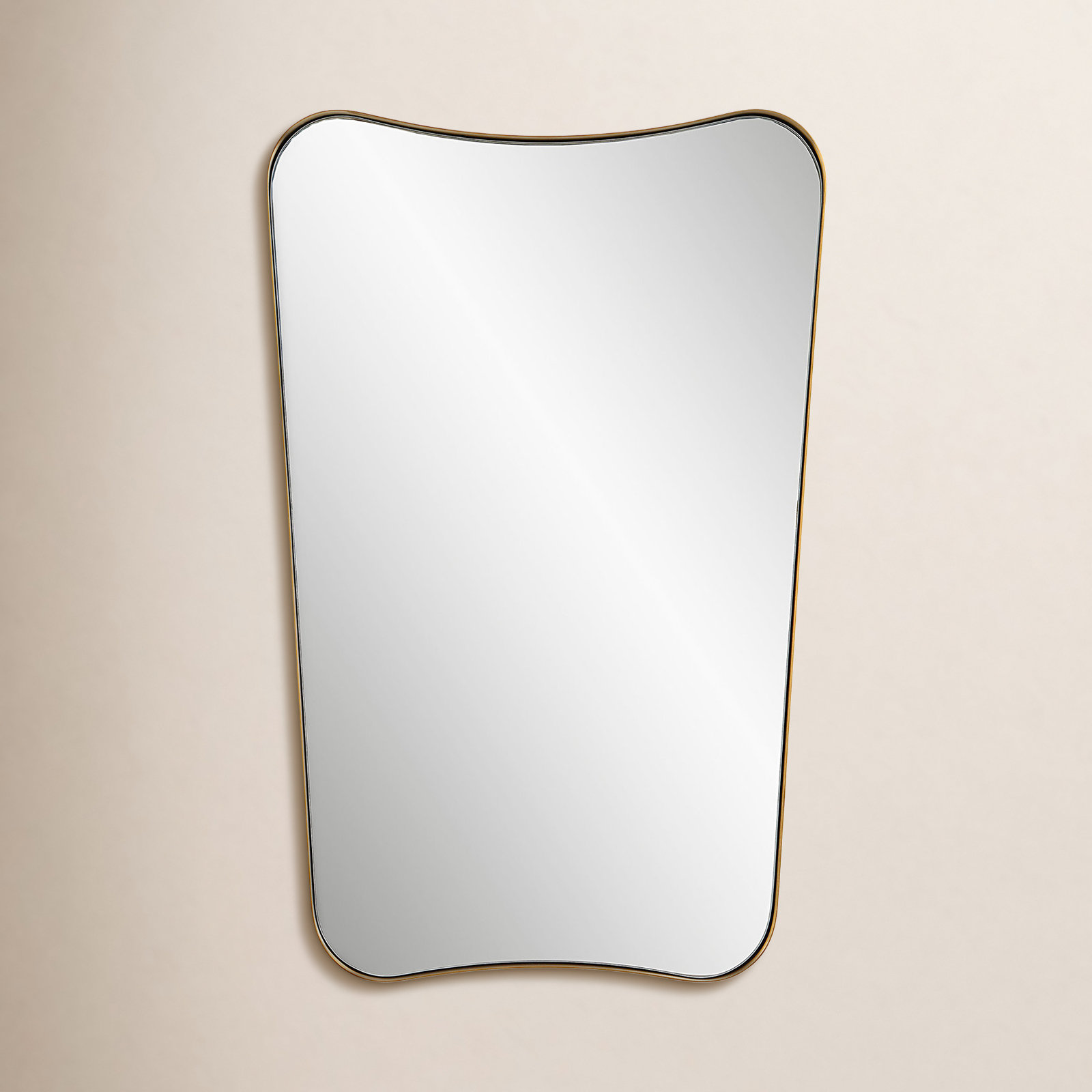 Joss & Main Capra Wavy Metal Wall Mirror & Reviews | Joss & Main